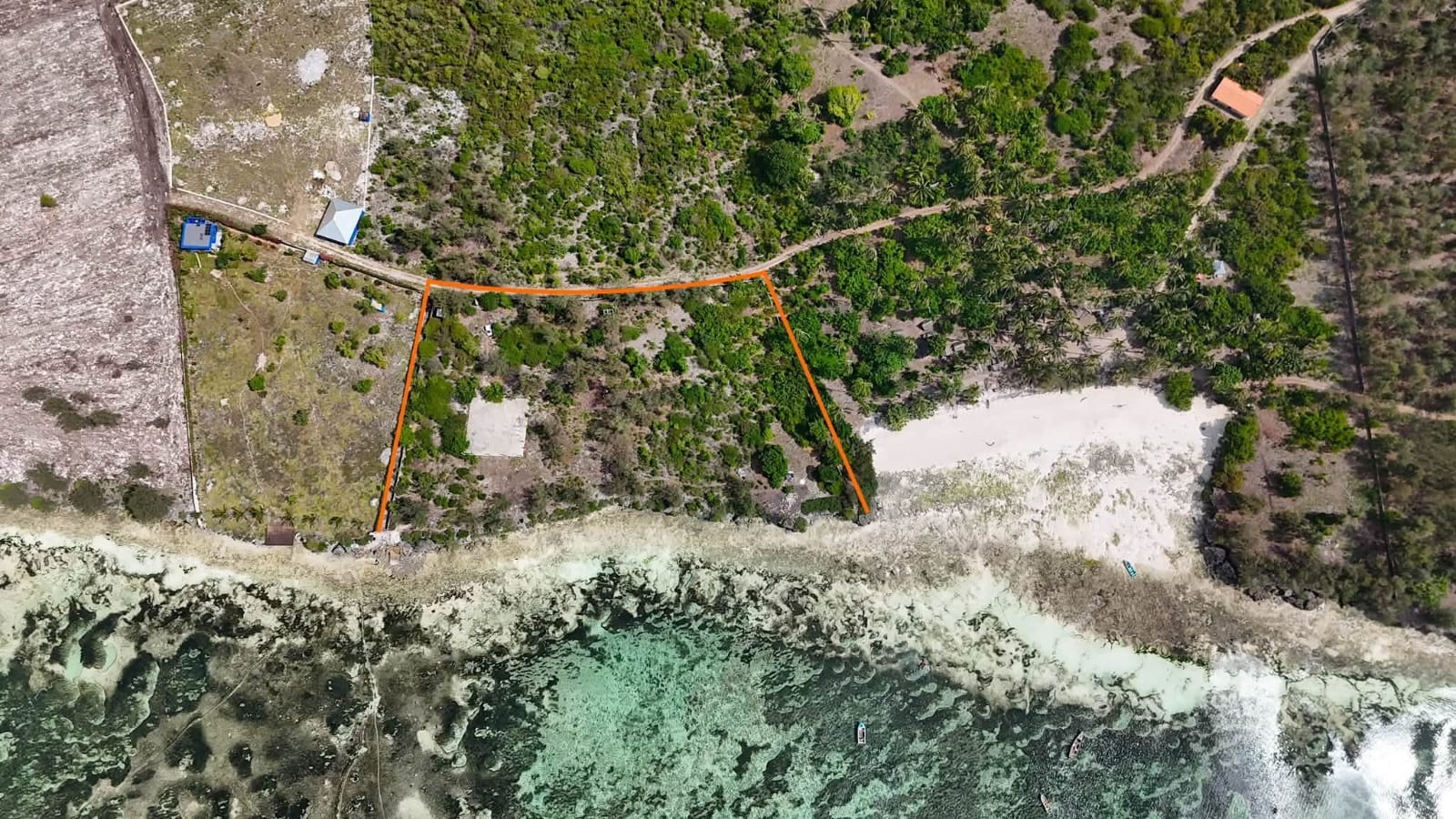 🌊 Oceanfront Land – Mtende, South Zanzibar 🌴