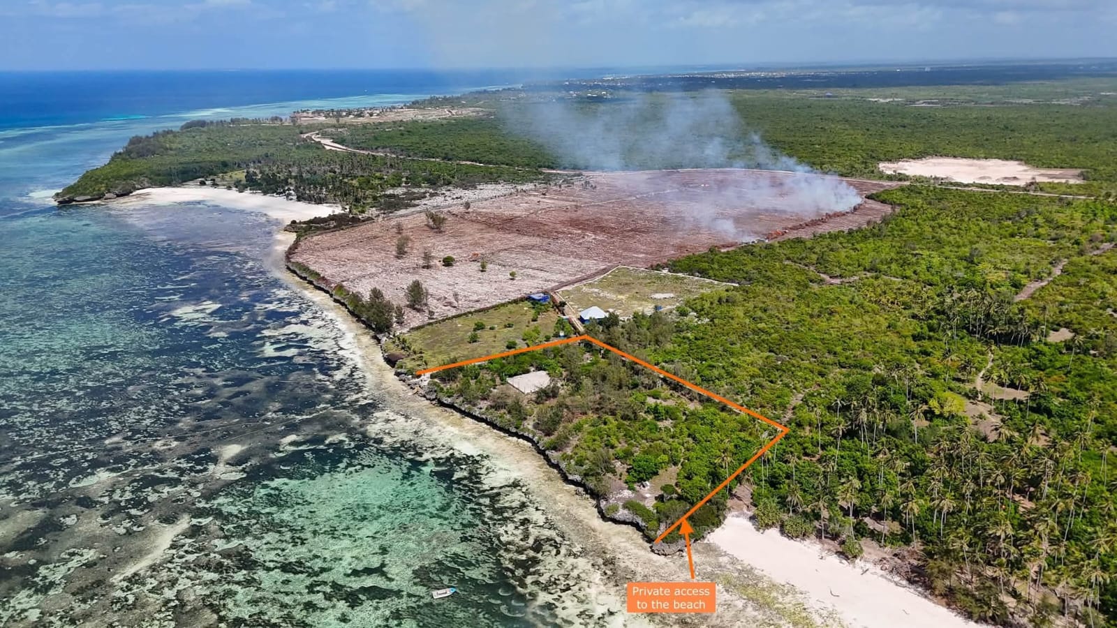 🌊 Oceanfront Land – Mtende, South Zanzibar 🌴