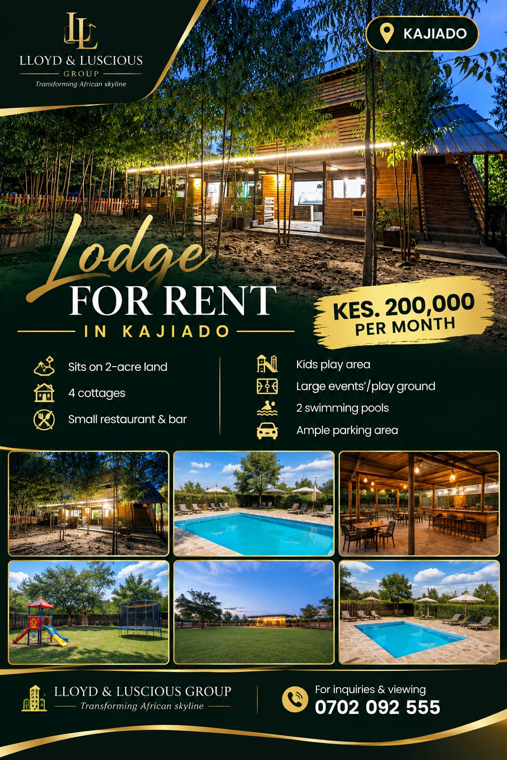 KAJIADO LEISURE & EVENTS LODGE | 2 ACRES