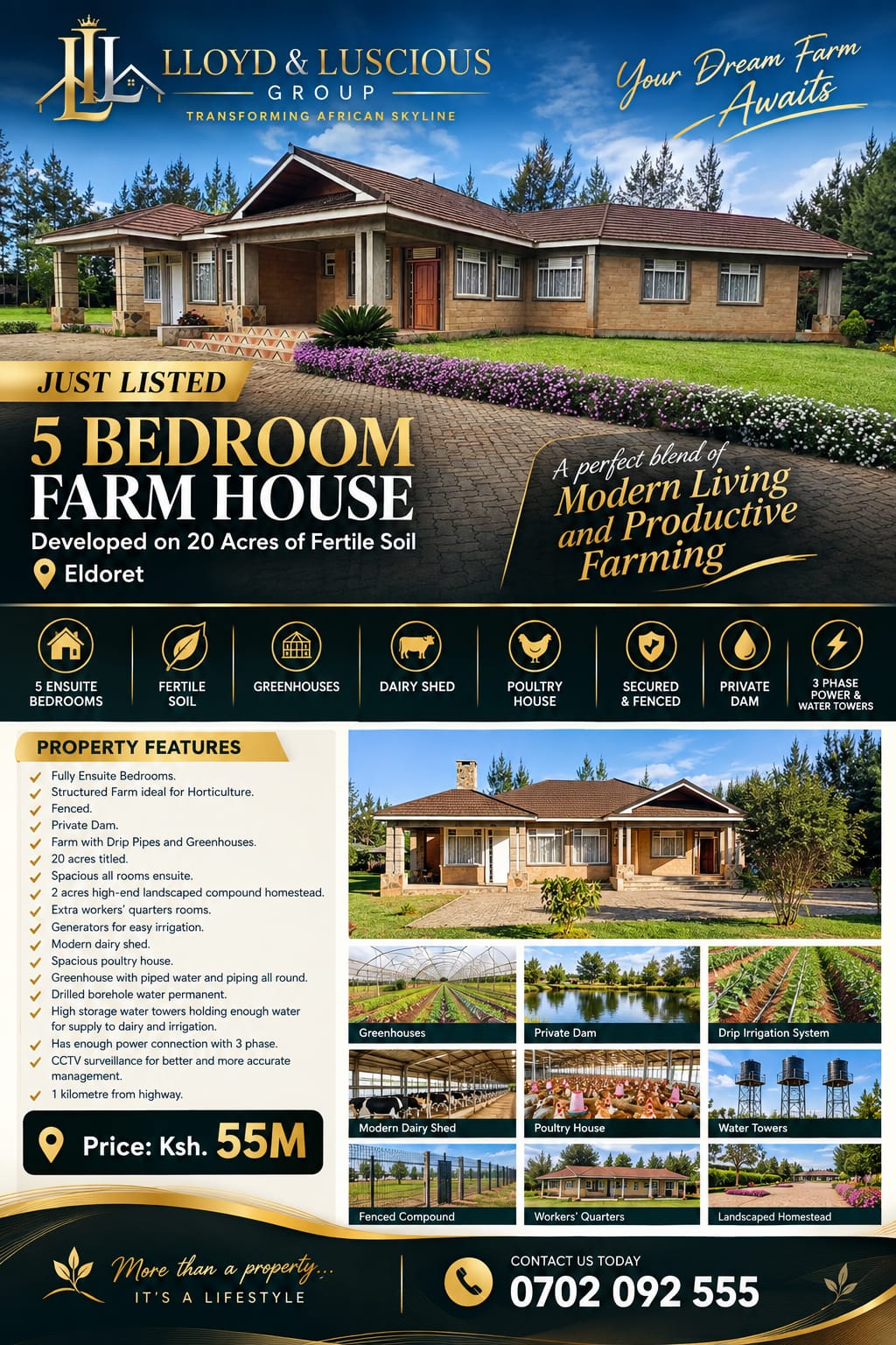 20-ACRE FARM ESTATE